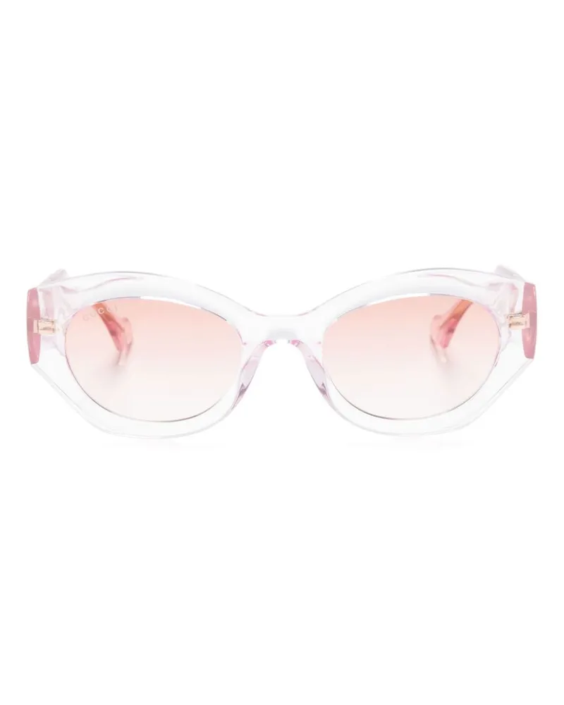 Gucci Sonnenbrille mit Cat-Eye-Gestell - Rosa Rosa