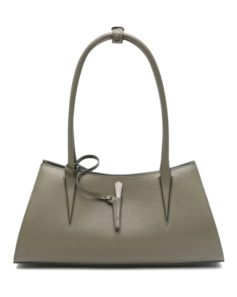 Thierry Mugler Fang Schultertasche - Grün Grün