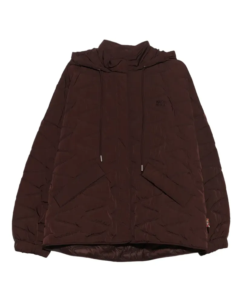 BIMBA Y LOLA Wattierter A-Linien-Trenchcoat - Braun Braun