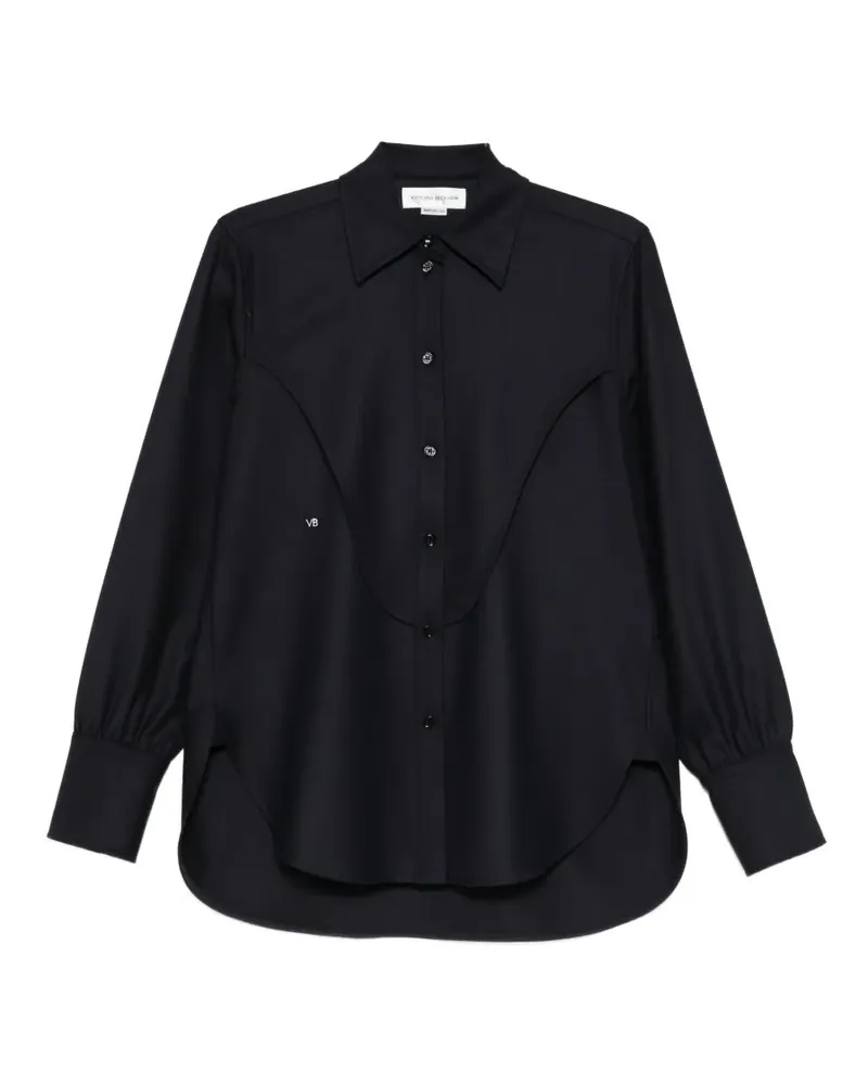 Victoria Beckham yoke top - Blau Blau