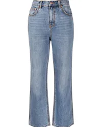 Tory Burch Jeans mit geradem Bein Blau