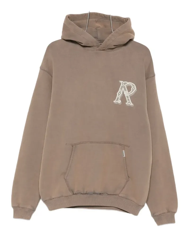 REPRESENT Western initial hoodie - Nude Nude