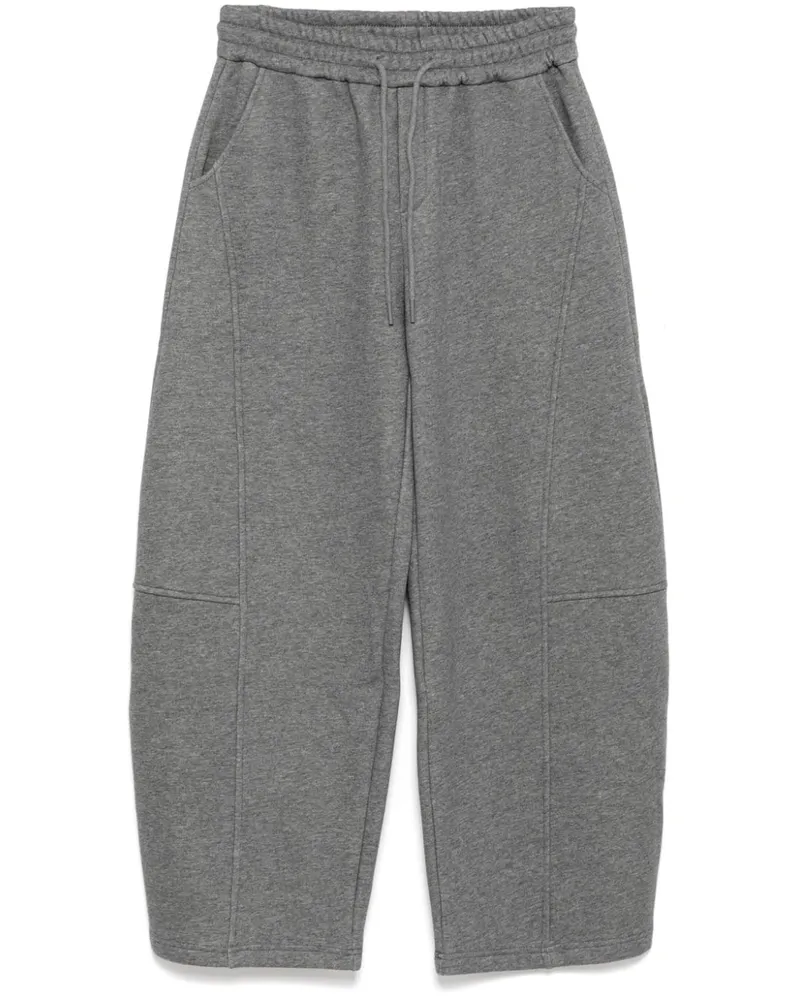 b+ab Jogginghose mit Kontrasteinsätzen - Grau Grau