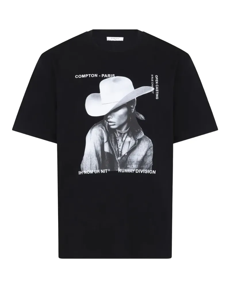 IH NOM UH NIT Cowgirl T-Shirt - Schwarz Schwarz