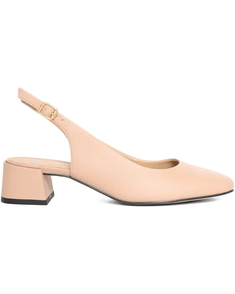 Sarah Chofakian 3.5mm Slingback Latte pumps - Nude Nude
