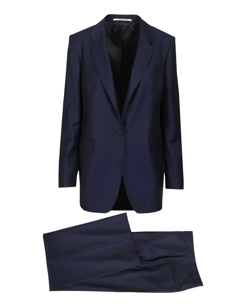 Tagliatore pinstripe tailored jacket - Blau Blau
