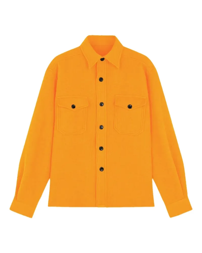 Fortela Kenny chest-pocket shirt - Gelb Gelb