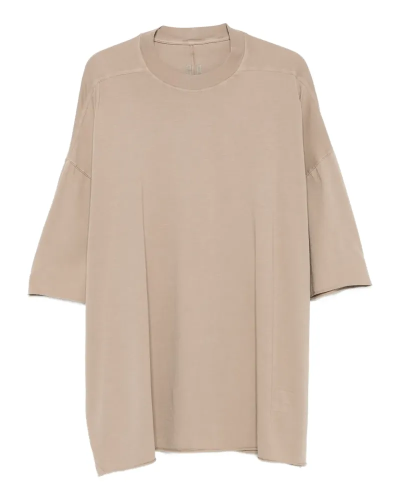 DRKSHDW by Rick Owens T-Shirt mit fallendem Saum - Nude Nude