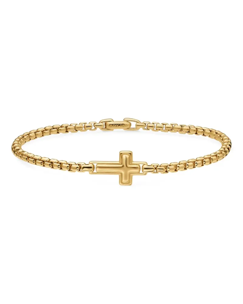 David Yurman Cross Station Armband - Gold Gold