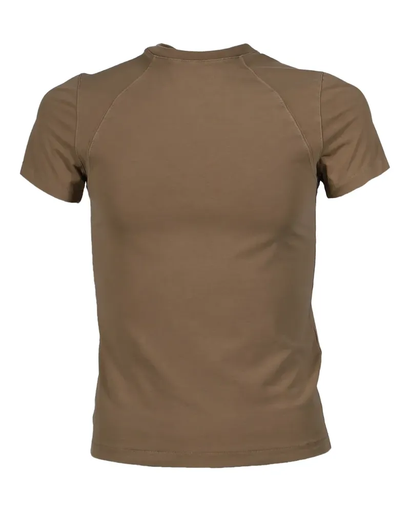 Entire Studios T-Shirt mit rundem Ausschnitt - Braun Braun