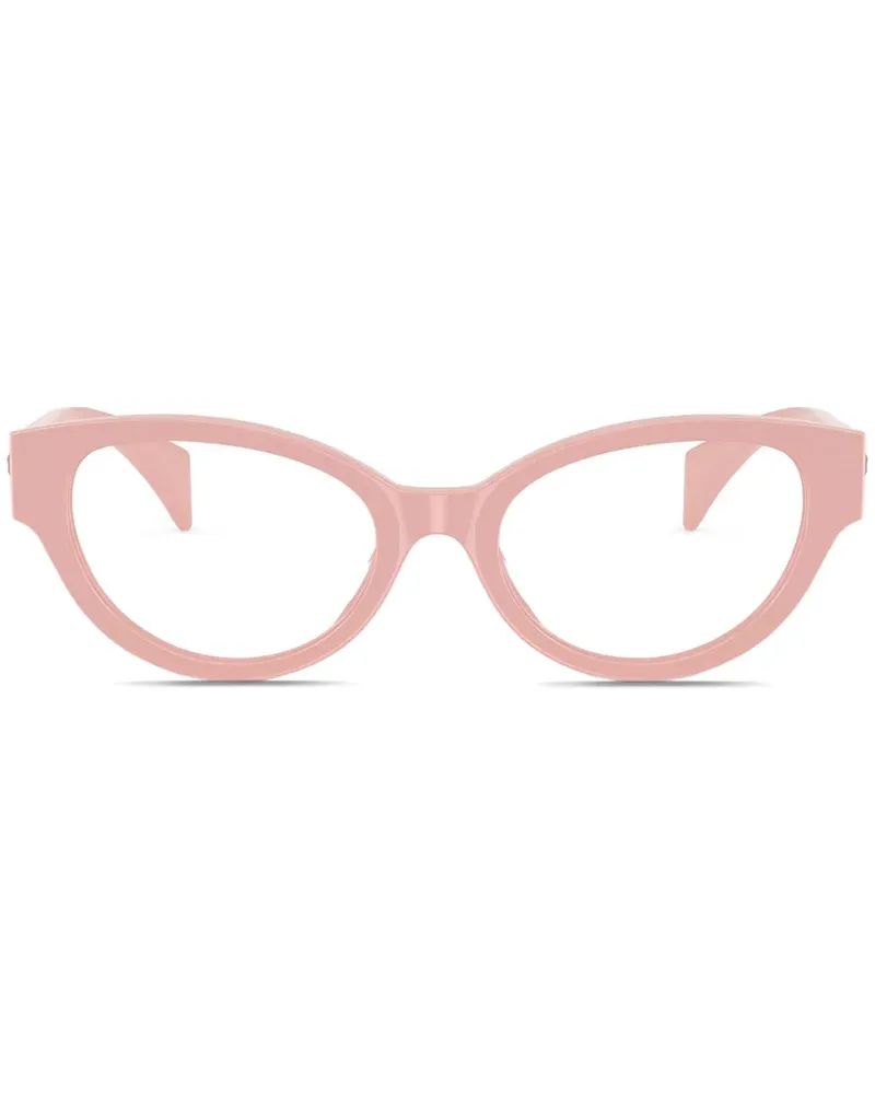 Versace Brille mit Medusa-Schild - Rosa Rosa