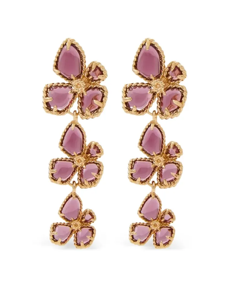 Zimmermann Bloom Hängeohrringe - Gold Gold