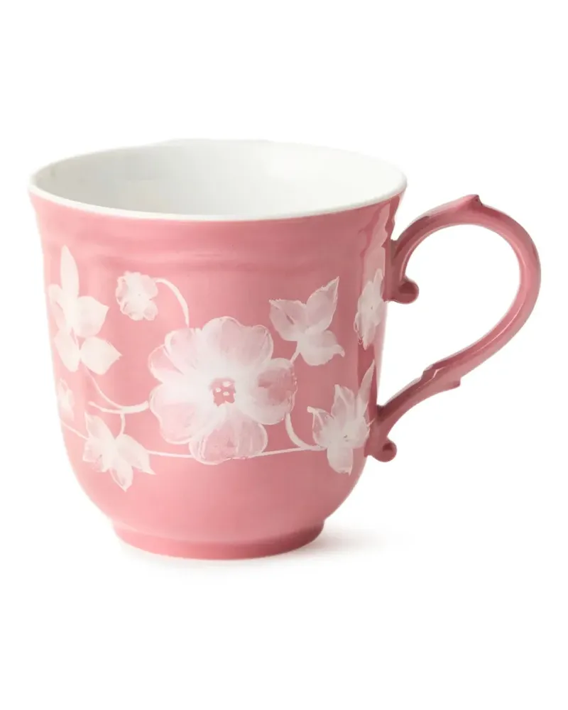 CABANA x Ginori 1735 Tasse mit Blumen-Print - Rosa Rosa