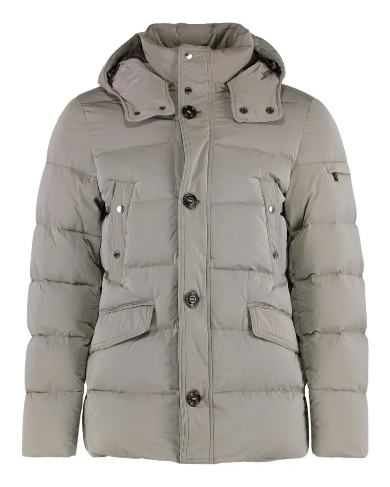 MOORER Gesteppte SP-Alpes-4DM Kapuzenjacke - Nude Nude