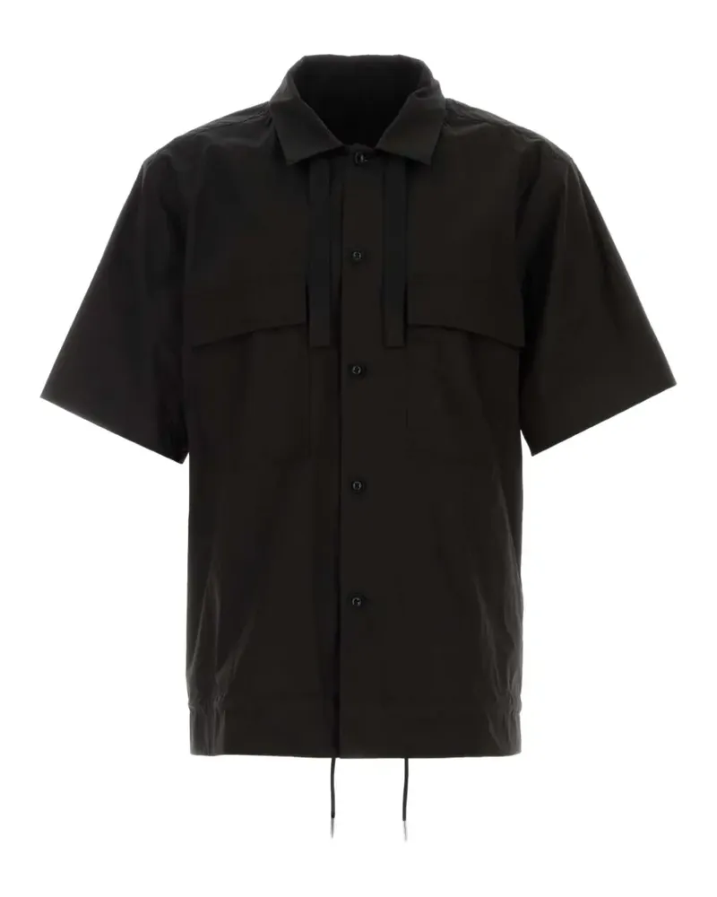 Sacai chest pockets shirt - Schwarz Schwarz
