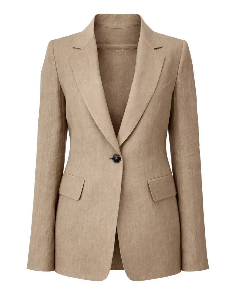MARELLA button single-breasted blazer - Nude Nude