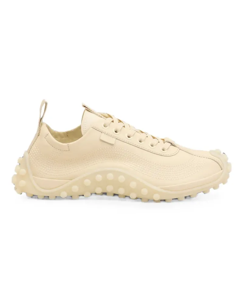 AMI Paris Mirage Sneakers aus Rindsleder - Nude Nude