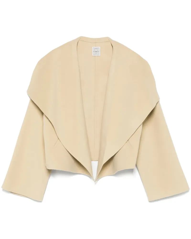 Totême Signature Double Jacke - Nude Nude