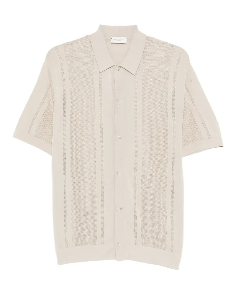 Paolo Pecora Milano knitted shirt - Nude Nude
