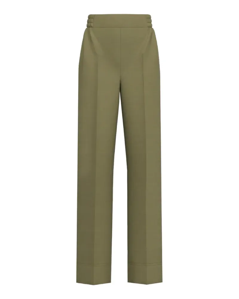 MARELLA Emmangolo elasticated-waistband trousers - Grün Grün