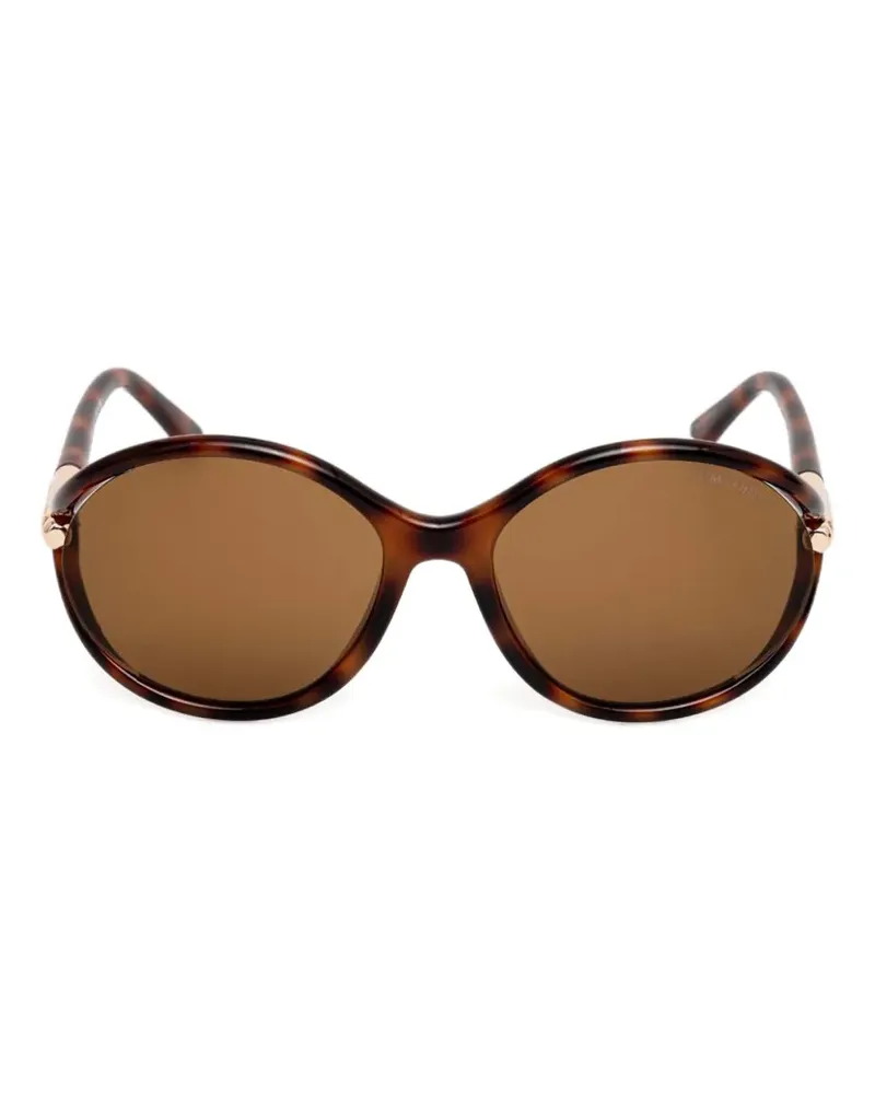 Tom Ford Sonnenbrille in Schildpattoptik - Braun Braun