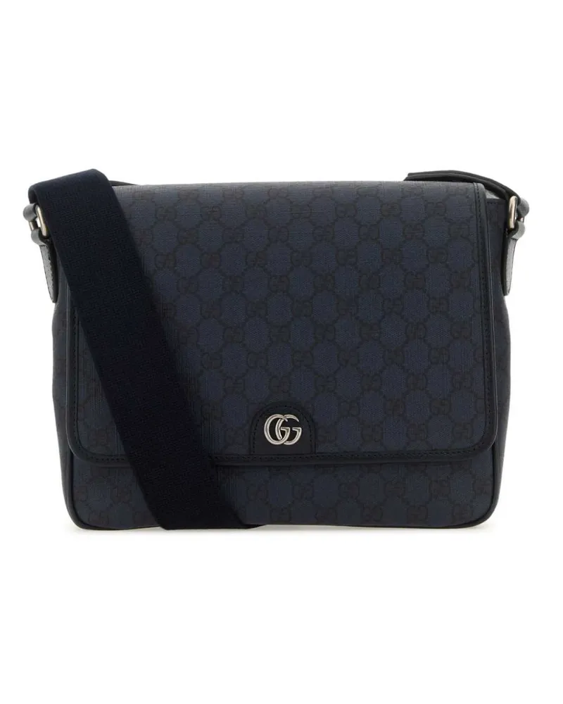Gucci Mittelgroße Ophidia Kuriertasche - Blau Blau