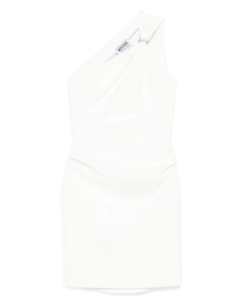 Moschino Asymmetrisches Minikleid - Weiß Weiß