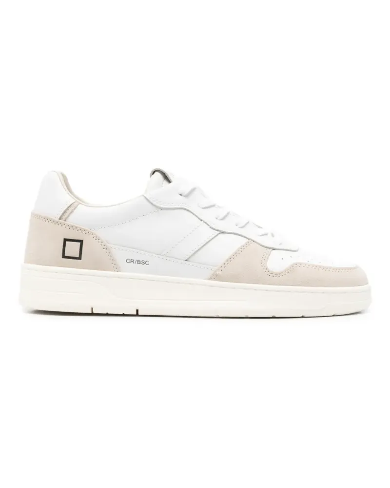 D.A.T.E. Court 2.0 panelled sneakers - Weiß Weiß