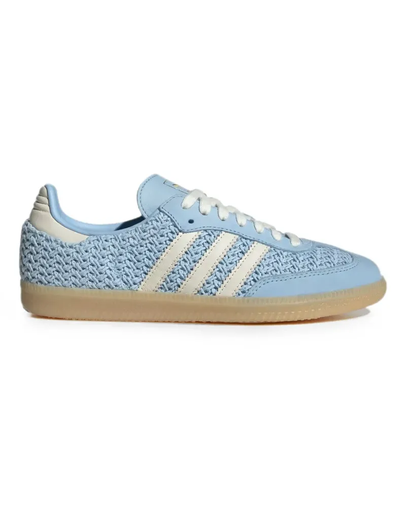 adidas Gewebte Samba OG Sneakers - Blau Blau