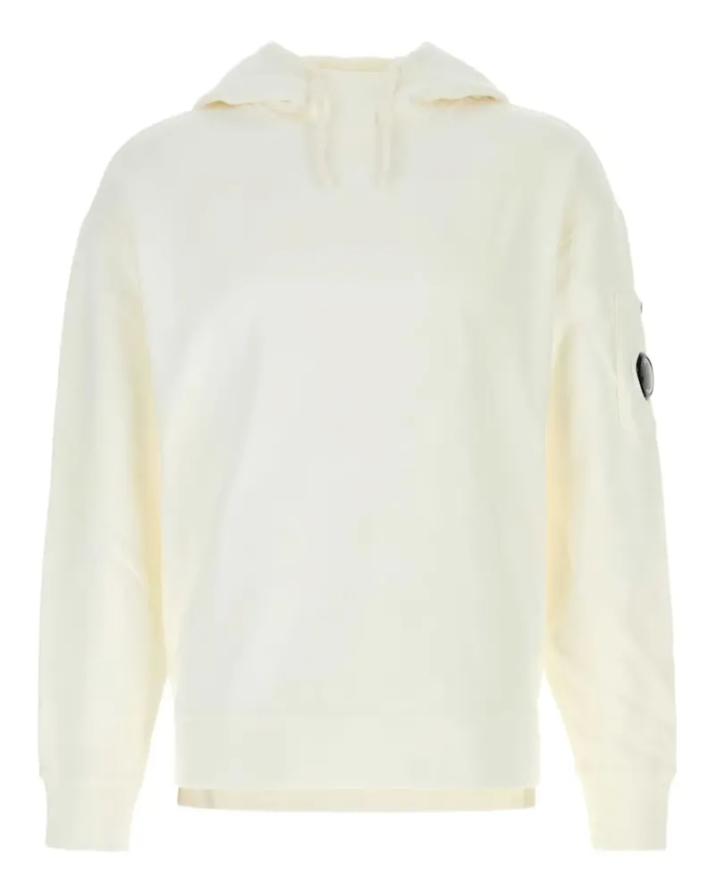 C.P. Company Hoodie mit Linsen-Detail - Nude Nude