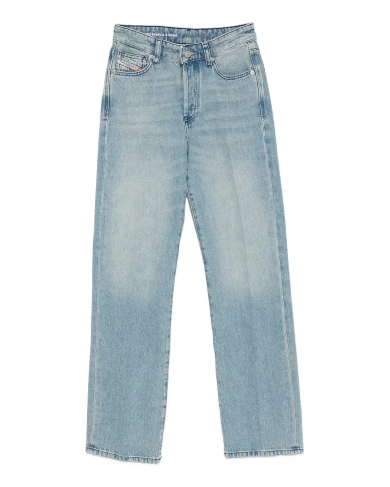 Diesel 1971 D-Sent logo jeans - Blau Blau