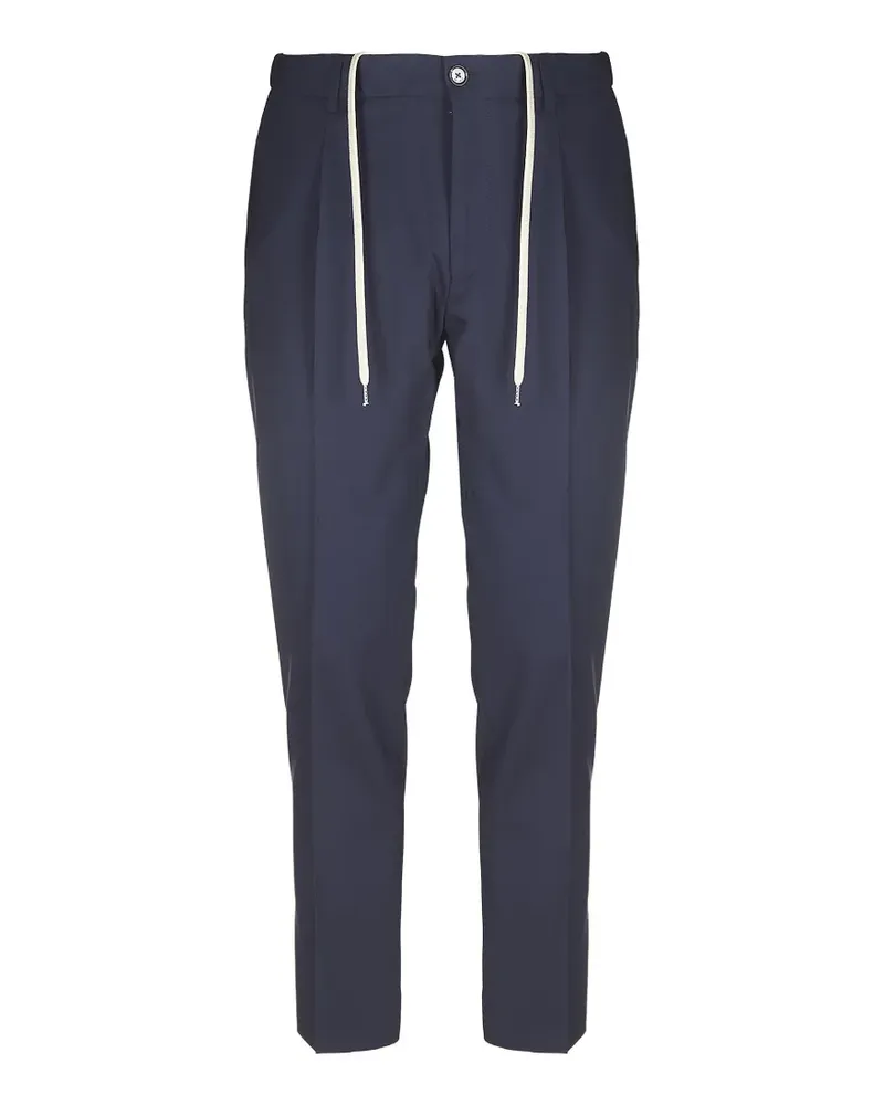 Be Able Riccardo Hose mit Kordelzug - Blau Blau