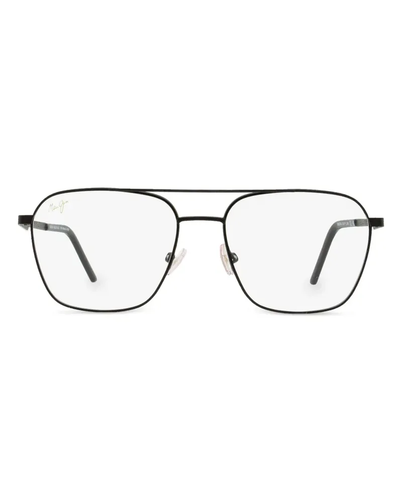 Maui Jim Klassische Pilotenbrille - Schwarz Schwarz