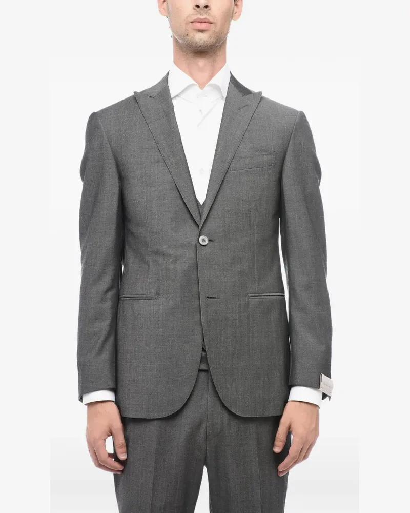 Corneliani single-breasted three-piece suit - Grau Grau