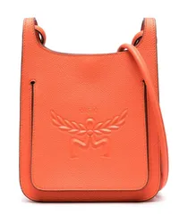 MCM Mini Himmel Hobo Umhängetasche Orange