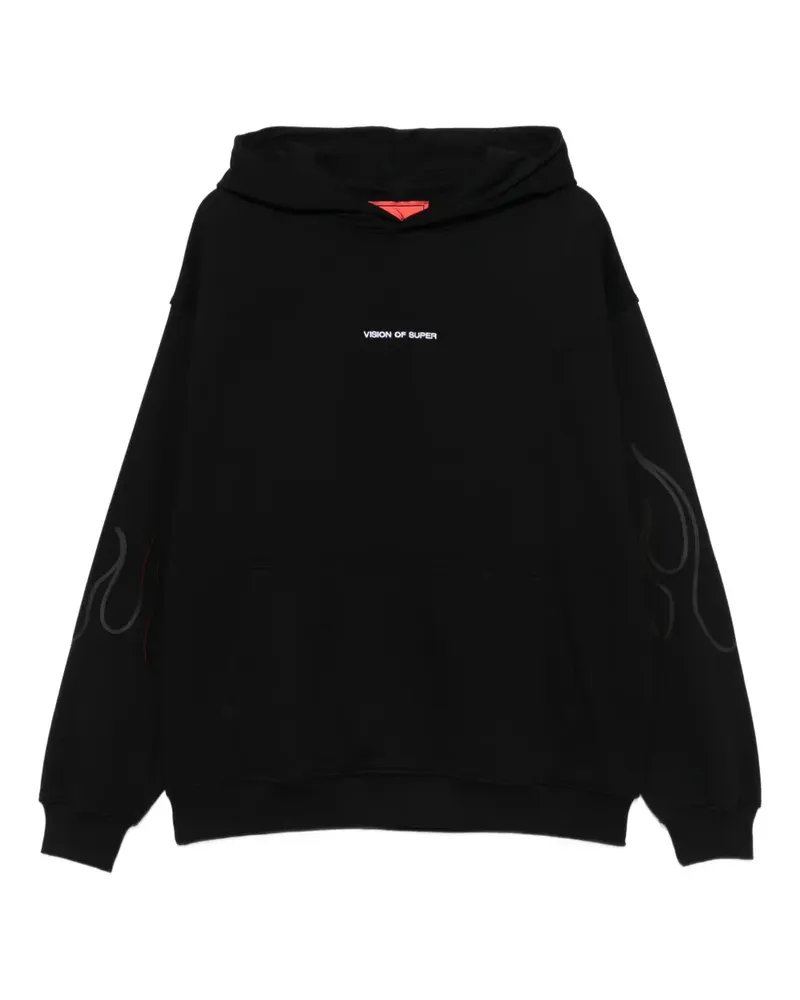 Vision Of Super Flames Hoodie - Schwarz Schwarz