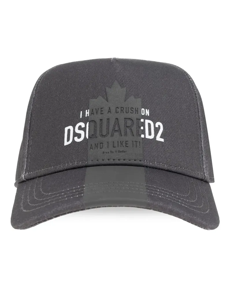 Dsquared2 Baseballkappe mit Logo - Grau Grau