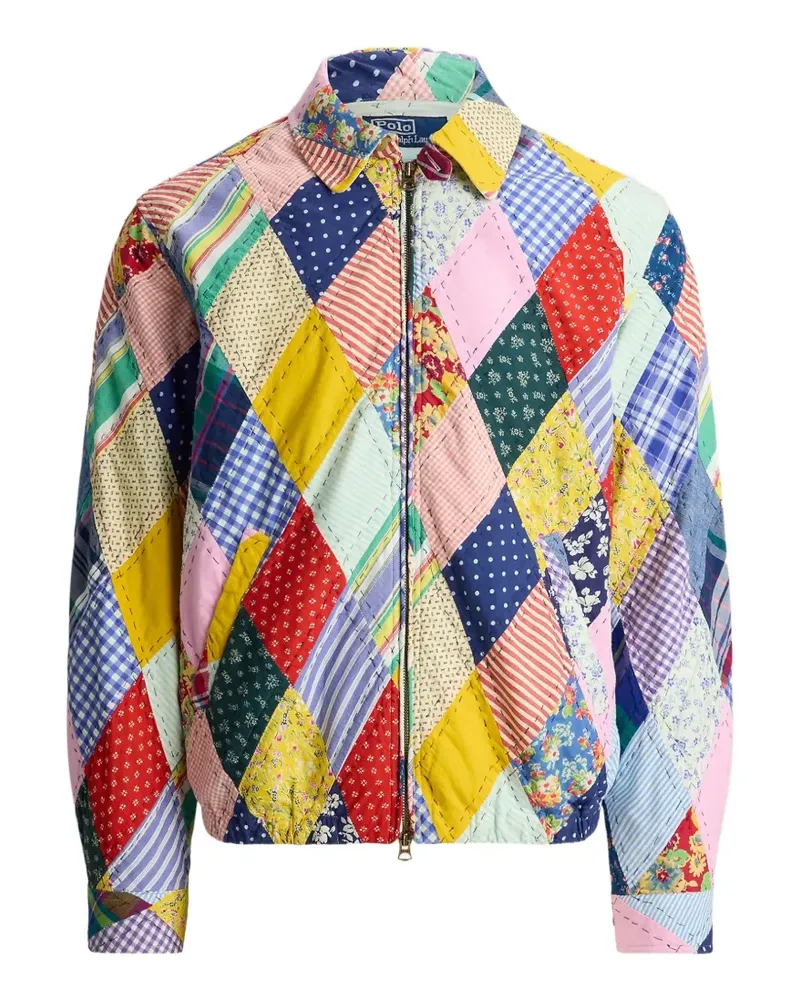 Ralph Lauren floral patchwork jacket - Blau Blau