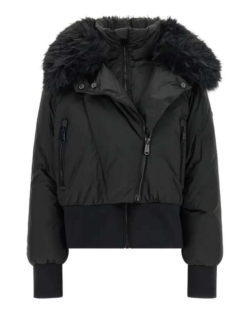 GOLDBERGH Misake faux-fur collar ski jacket - Schwarz Schwarz