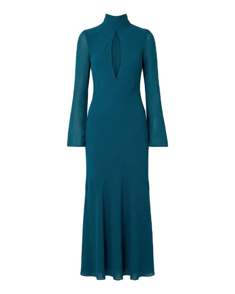 NICHOLAS Maxikleid mit Cut-Out - Blau Blau