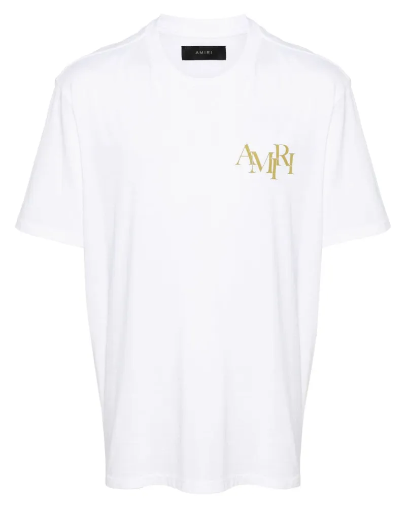 Amiri Champagne T-Shirt - Weiß Weiß