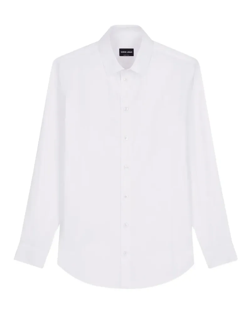 Giorgio Armani Klassisches Hemd - Weiß Weiß
