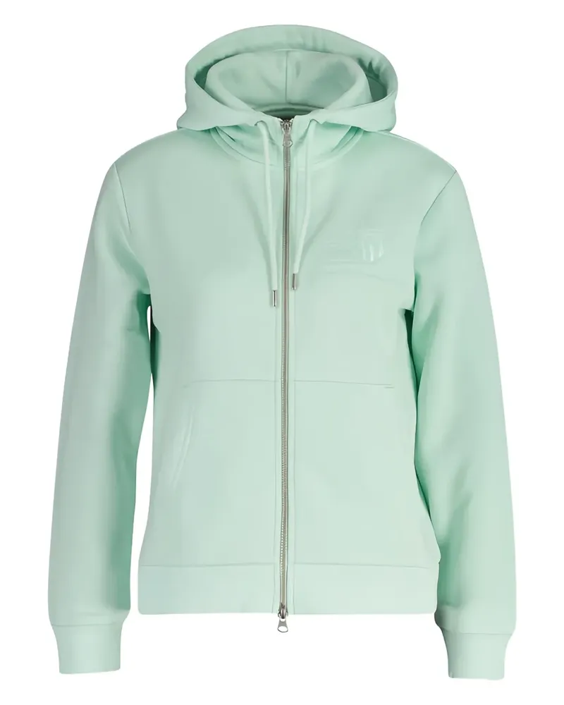 Gant zip-fastening hoodie - Grün Grün