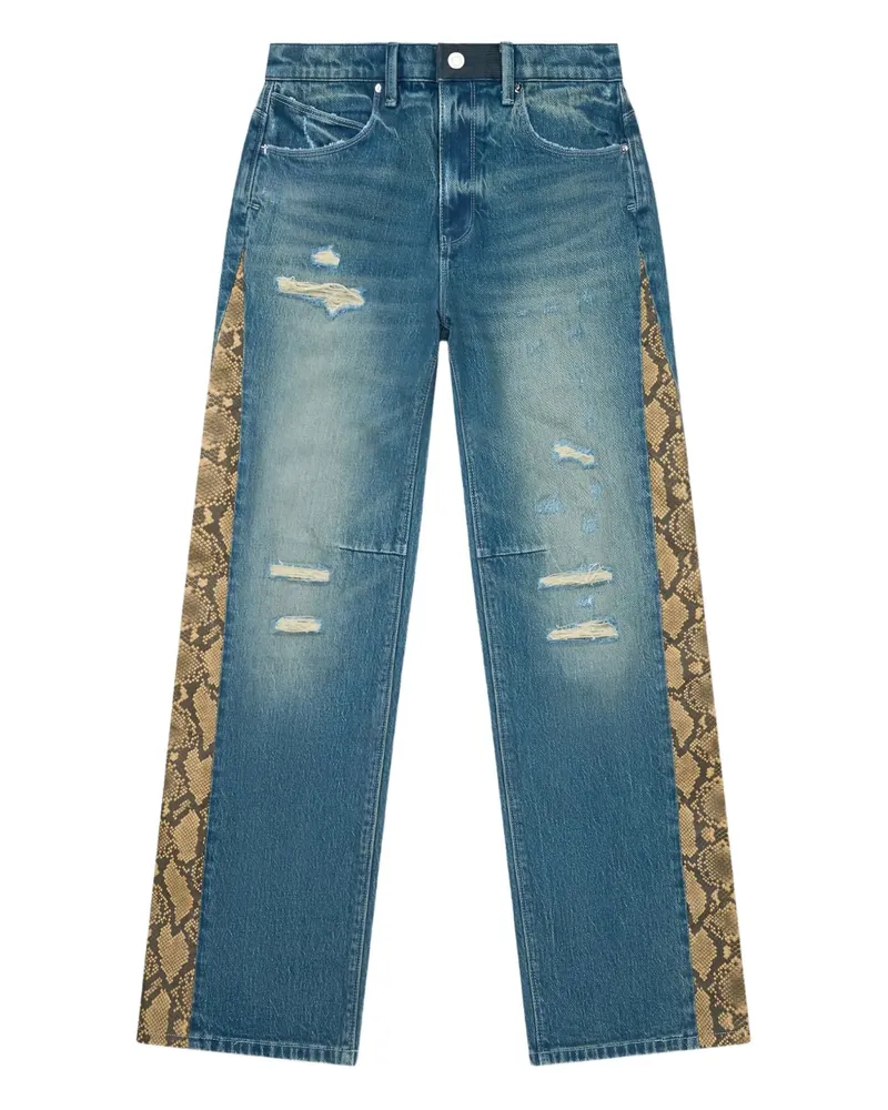 RTA Zed Straight-Leg-Jeans - Blau Blau