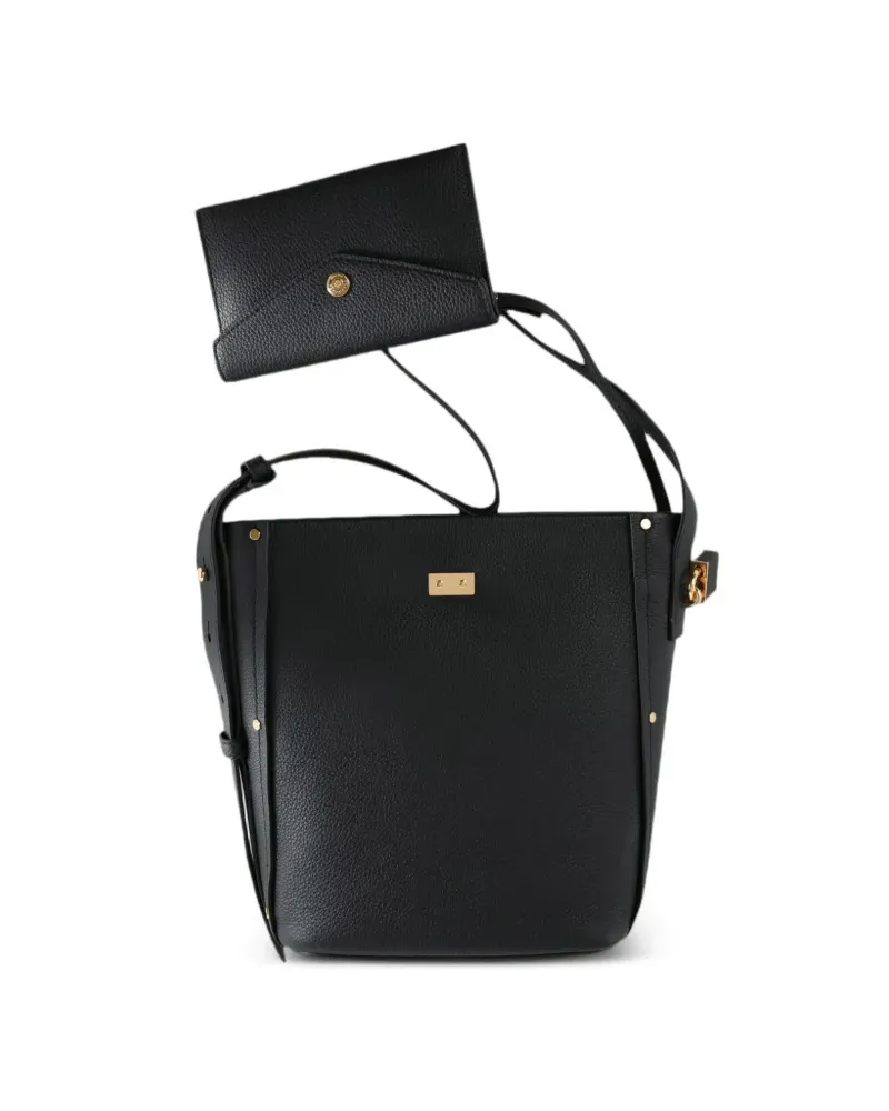 Tory Burch Mittelgroße Lock Slim Beuteltasche - Schwarz Schwarz