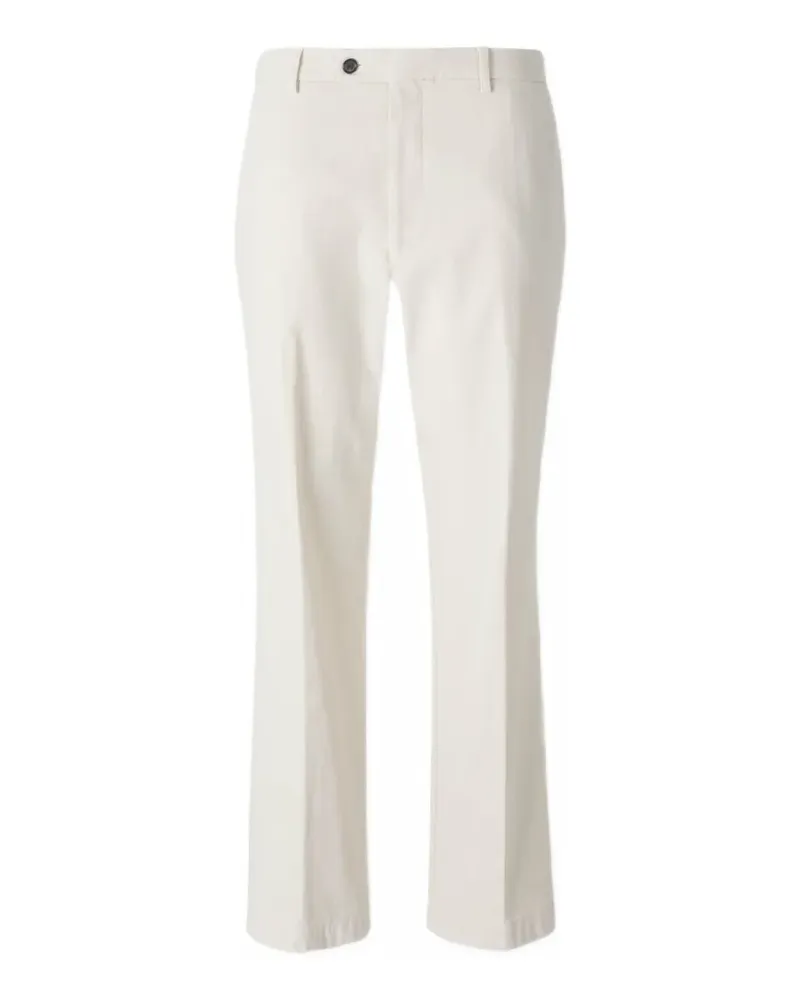 Berwich Santa Lucano Straight-Leg-Hose mit Bügelfalten - Nude Nude