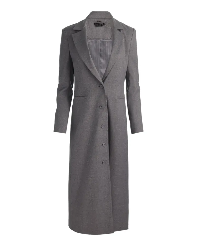 Alice + Olivia Irvin button-front blazer - Grau Grau