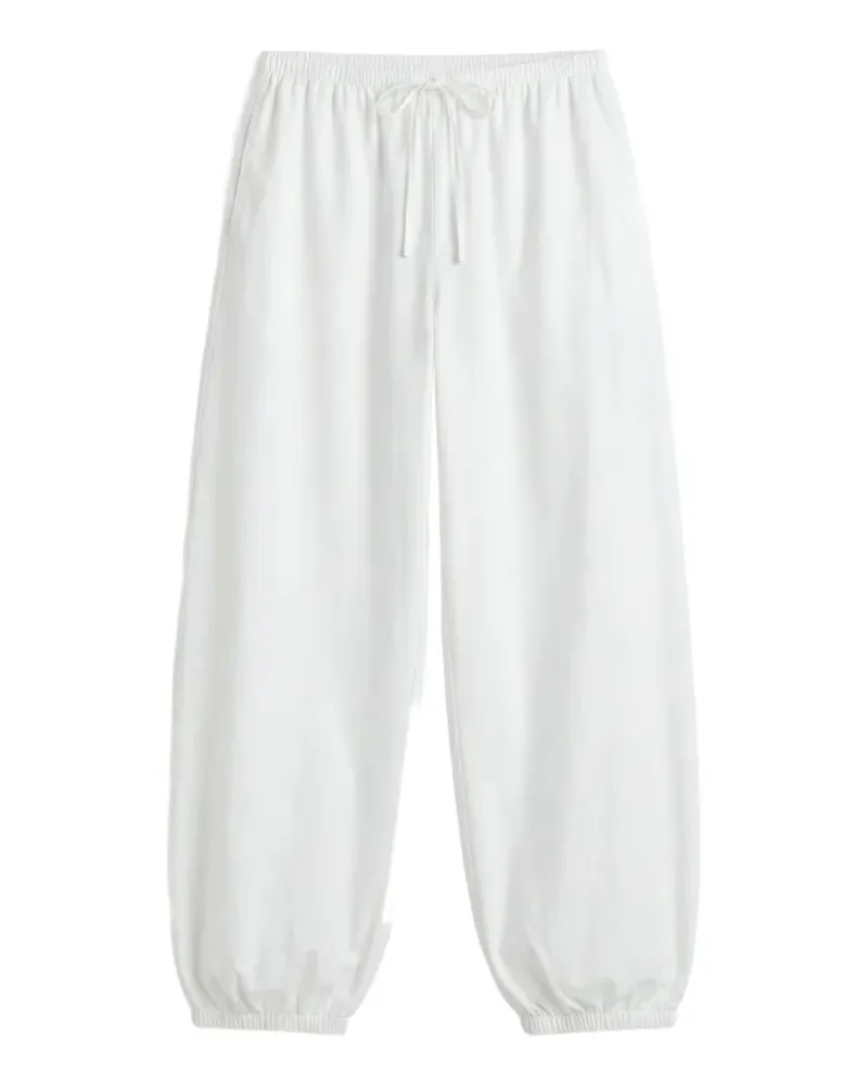 Reformation Aven Sporthose mit Kordelzug - Weiß Weiß