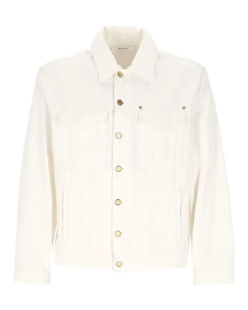 Umit Benan buttoned jacket - Weiß Weiß
