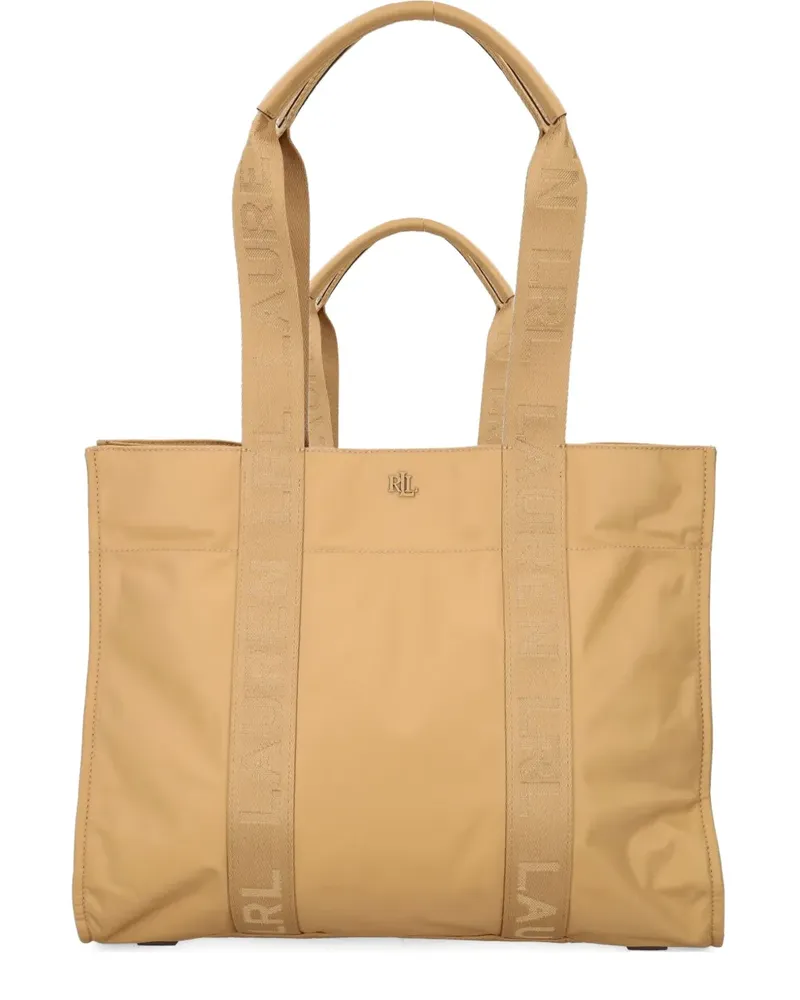 Ralph Lauren Extra große Stevie Tote Bag - Nude Nude
